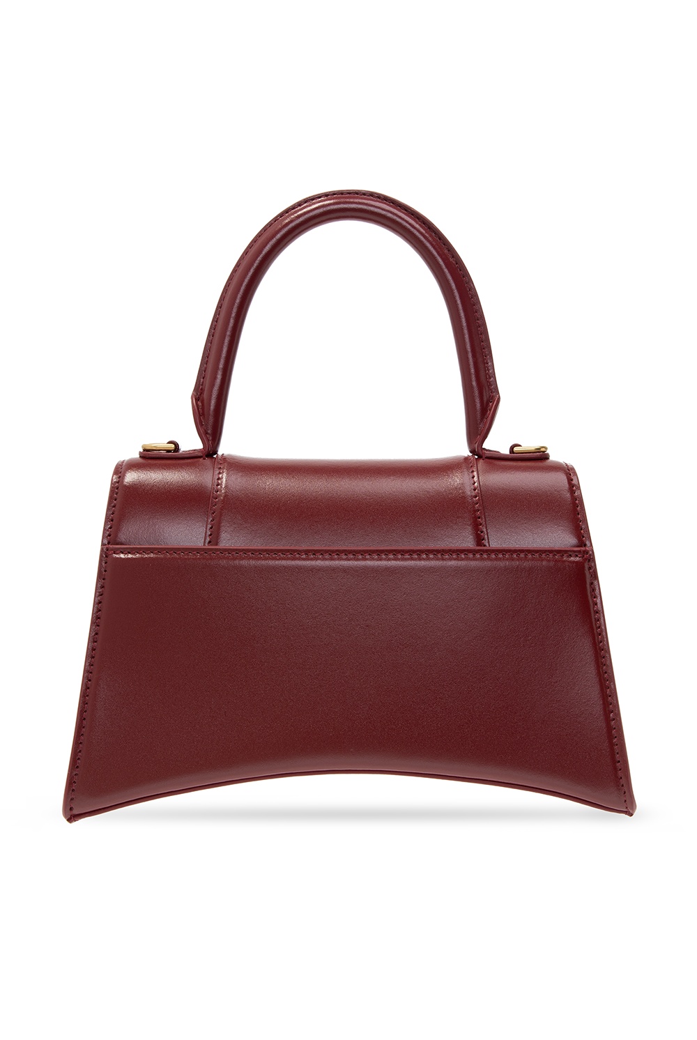 25SS new/BALENCIAGA Hourglassショルダーバッグ Bag Burgundy BALENCIAGA Hourglass S Embossed Croc Bag | COCOON